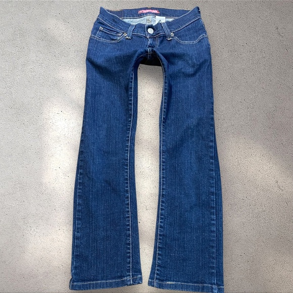 Levi’s 504 Low Rise Slouch Straight Jeans - Picture 1 of 6